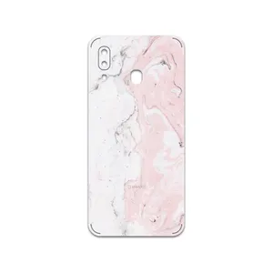 MAHOOT  Blanco-Pink-Marble Cover Sticker for Samsung Galaxy A20