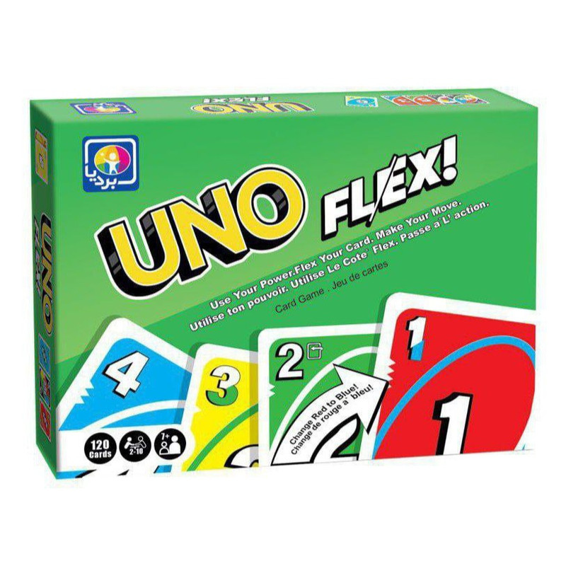 بازی فکری بردیا مدل اونو طرح فلکس FLEX
