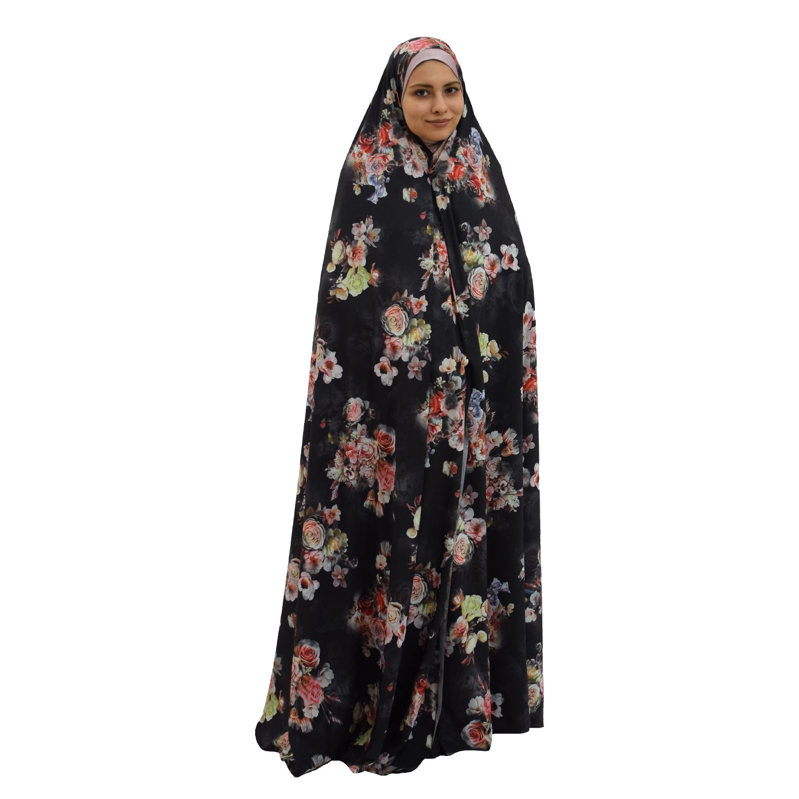 چادر نماز حجاب فاطمی مدل دسته گل رز سوپر سافت گیاهی کد  Mash 30s04 چادر نماز حجاب فاطمی مدل دسته گل رز سوپر سافت گیاهی کد  Mash 30s04