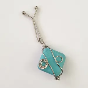 سنجاق روسری زنانه مدل فیروزه كد SF87