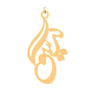 آویز گردنبند کرابو طرح گیسو مدل Kb4-651