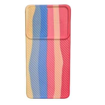 کاور مدل سیلیکونی طرح رنگین کمان کد 321 مناسب برای گوشی موبایل سامسونگ Galaxy A72