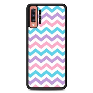 AKAM AMC-WSGA70-PASTEL PATTERN13 Cover For Samsung Galaxy A70