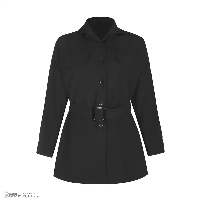مانتو زنانه مدل کمربند دار