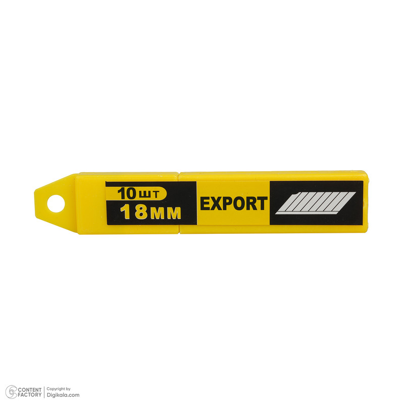 تیغ کاتر اکسپورت مدل IRN بسته 10 عددی تیغ کاتر اکسپورت مدل IRN بسته 10 عددی