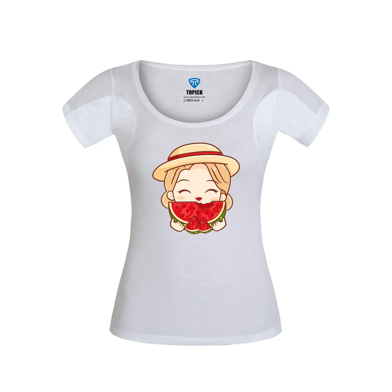 تی شرت آستین کوتاه زنانه تاپیک مدل ضدتعریق