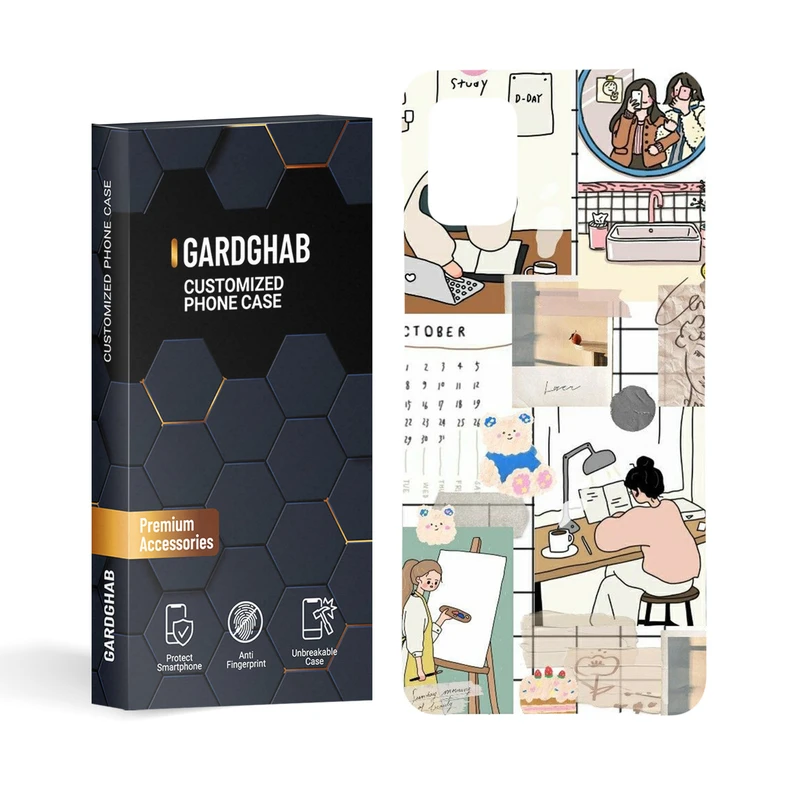 کاور گارد قاب مدل دخترانه مناسب برای گوشی موبایل سامسونگ  Galaxy A51 4G