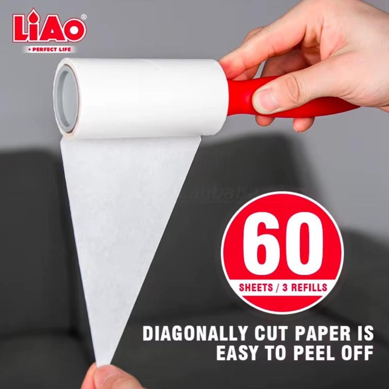 یدک پرزگیر لباس لیائو پرفکت لایف مدل Classic کد 60 بسته 2 عددی یدک پرزگیر لباس لیائو پرفکت لایف مدل Classic کد 60 بسته 2 عددی