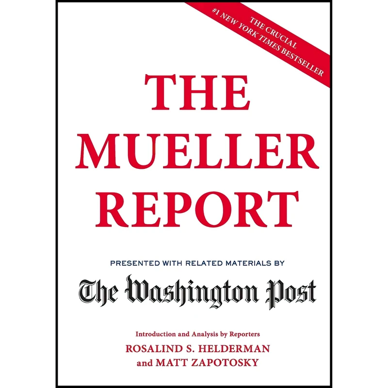 کتاب The Mueller Report اثر جمعی از نویسندگان انتشارات Scribner
