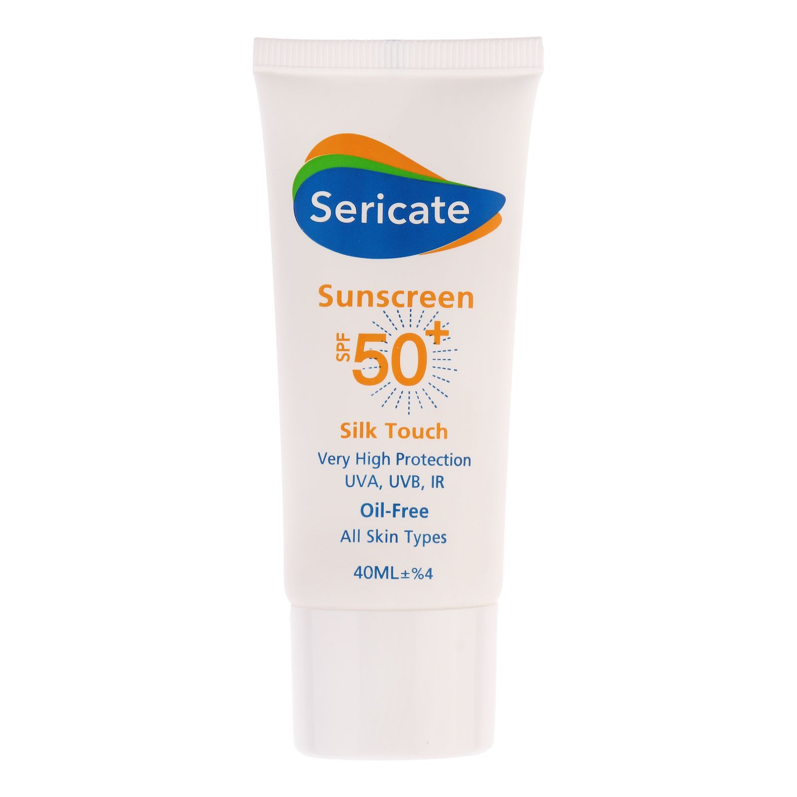 کرم ضد آفتاب بدون رنگ صورت سری کیت SPF50 مدل Silk Touch مناسب برای انواع پوست‌ حجم 40 میلی‌ لیتر -  - 1