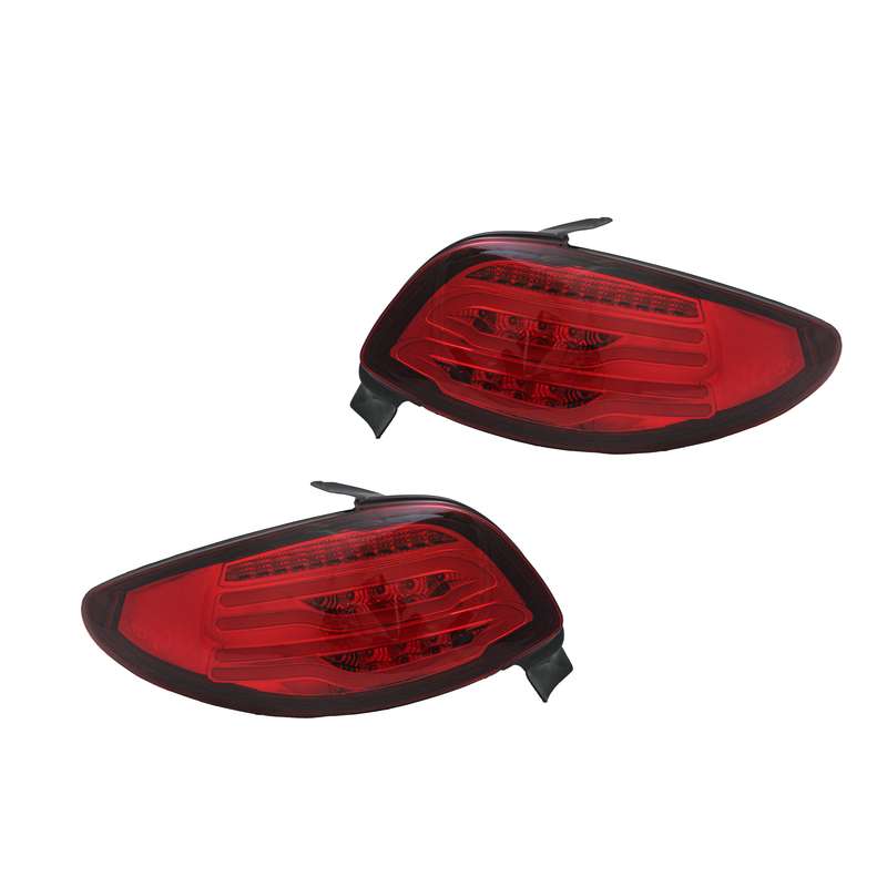 چراغ خطر عقب خودرو ان جی کو کد 206s500 مناسب برای پژو 206 بسته دو عددی 