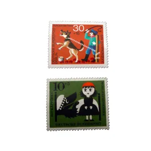 تمبر یادگاری مدل كارتوني كد bc-2269 مجموعه 2 عددي