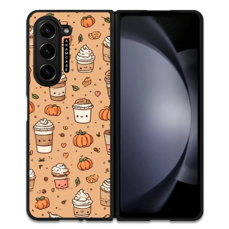 کاور آکام مدل AMC-WSGZFOLD5-PUMPKIN-8 مناسب برای گوشی موبایل سامسونگ Galaxy Z Fold 5