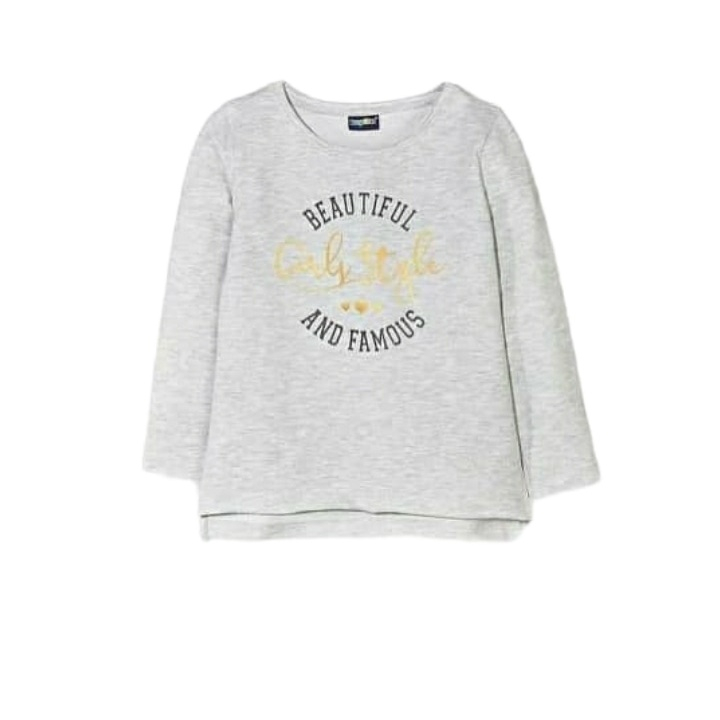 تی شرت آستین بلند دخترانه لوپیلو مدل IAN 301478