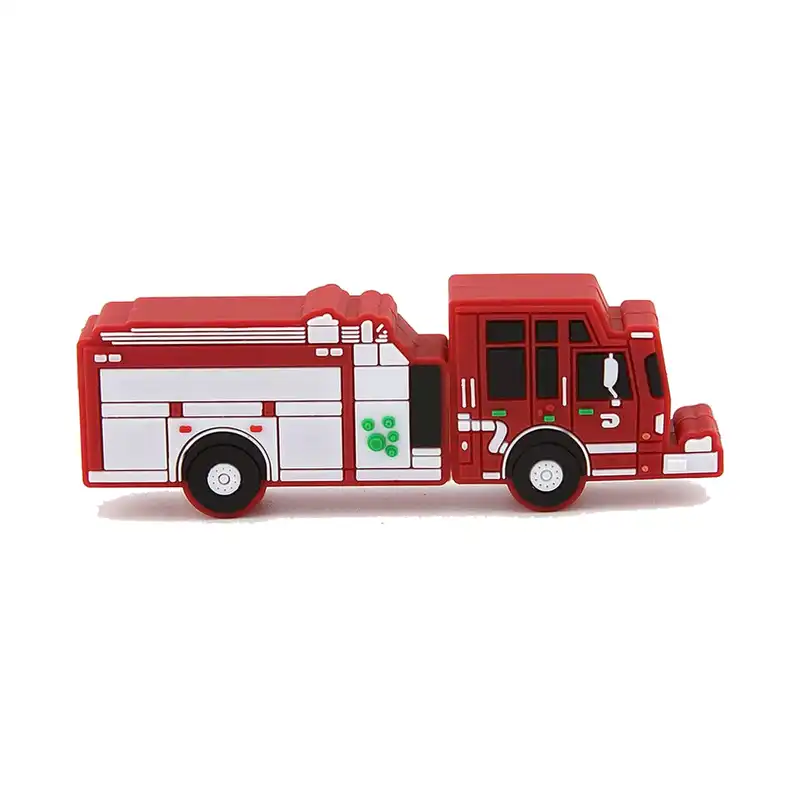 فلش مموری طرح ماشین آتش نشانی مدل UL-Firetruck ظرفیت 8 گیگابایت
