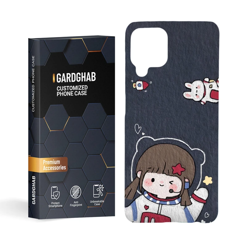 کاور گارد قاب مدل دخترانه مناسب برای گوشی موبایل سامسونگ Galaxy A22 4g