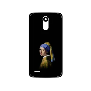 MAHOOT Girl with a Pearl Earring of Vermeer Cover Sticker for LG Stylus 3