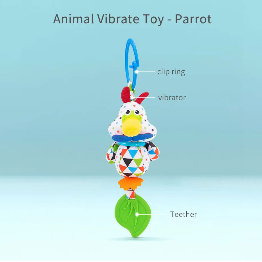 آویز کریر کودک جولی بی بی مدل BEBEKBABY-WLTH21-858 طرح خروس