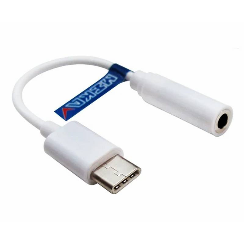کابل تبدیل USB-C به جک 3.5 میلی متری مکا مدل M-AC طول 0.12 متر