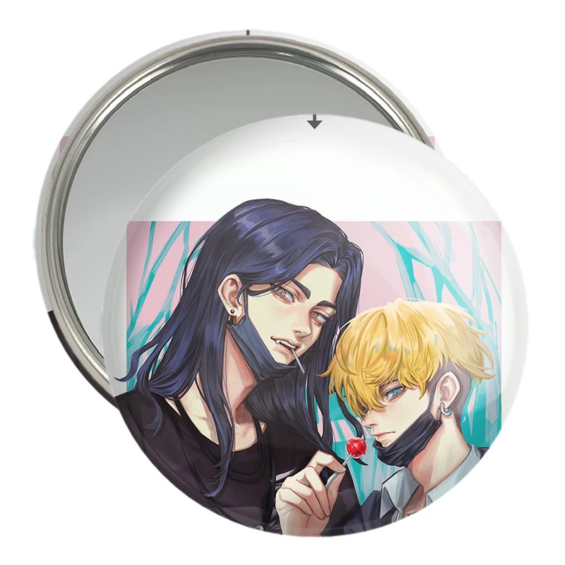 آینه جیبی خندالو مدل چیفویو و باجی انیمه توکیو ریونجرز  کد 11165