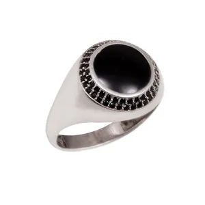 انگشتر نقره مردانه مدل 22221