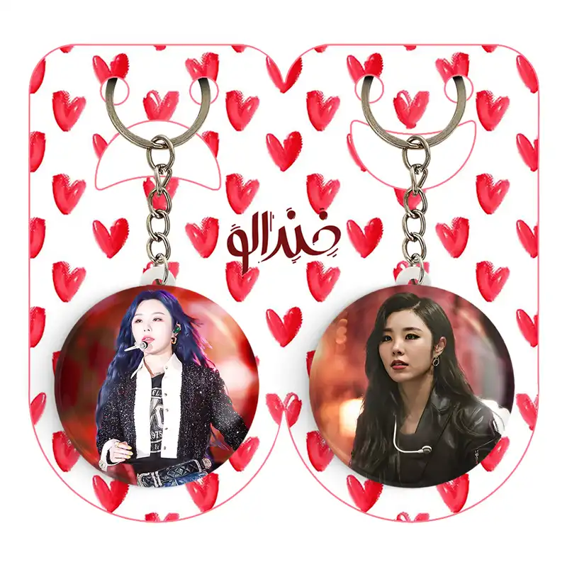 جاکلیدی خندالو مدل ویین گروه مامامو Mamamoo کد 1943519434 مجموعه 2 عددی