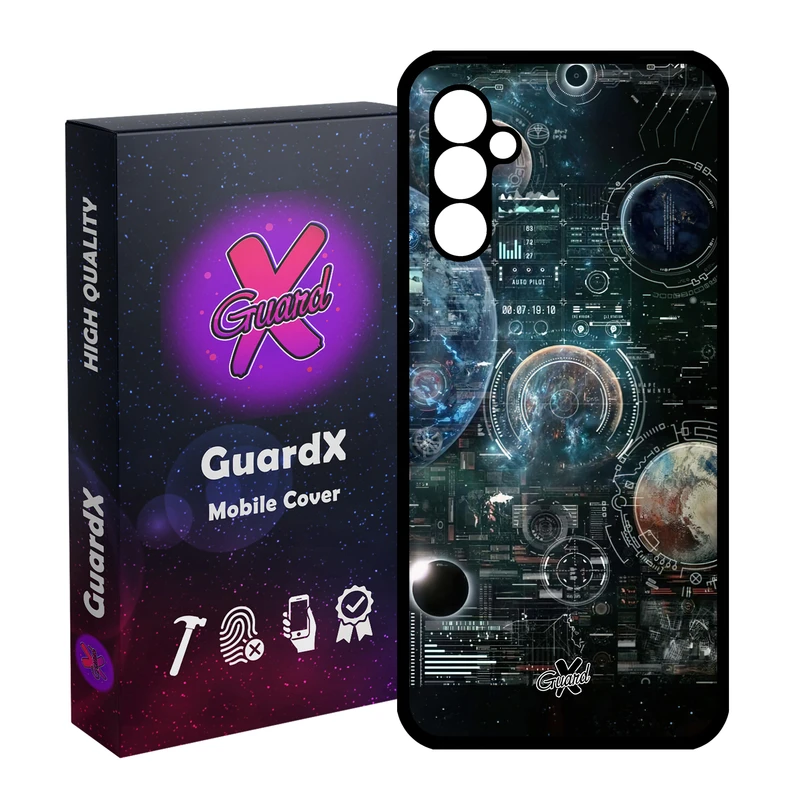 کاور گارد ایکس طرح فضا مدل Glass10512 مناسب برای گوشی موبایل سامسونگ Galaxy A24/A24 4G/M34 5G