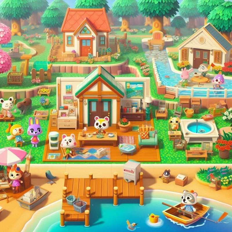 بازی Animal Crossing New Horizons مخصوص نینتندو سوئیچ