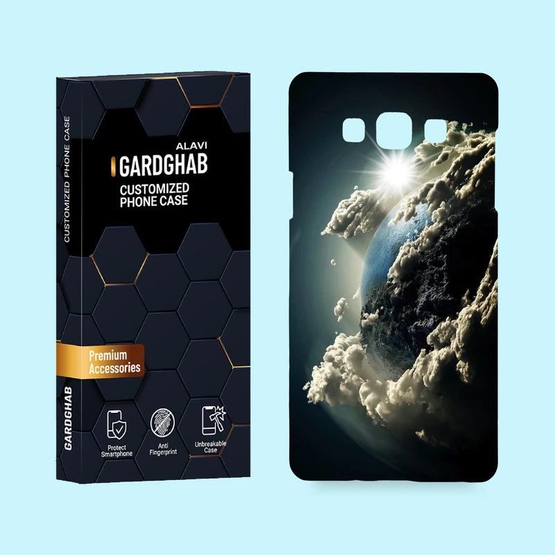 کاور گارد قاب علوی مدل کهکشان مناسب برای گوشی موبایل سامسونگ Galaxy A7 2015 / A700