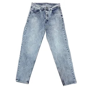 شلوار جین مام فیت مردانه مدل Ma02