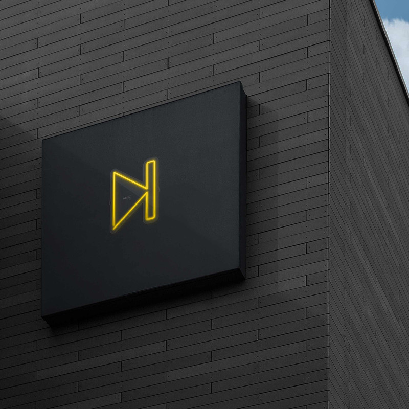 چراغ دیواری نئون دیزاین طرح Next_YL