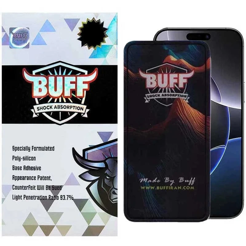 محافظ صفحه نمایش 5D بوف مدل Mountain-Guarantee مناسب برای گوشی موبایل اپل iPhone 17 Pro Max