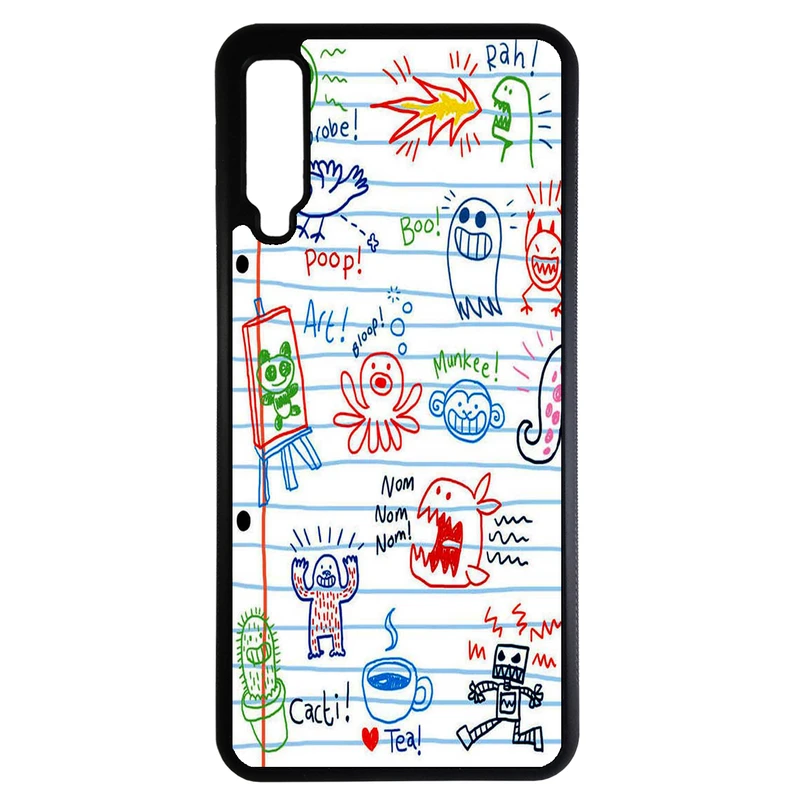 کاور طرح نقاشی کد 10867 مناسب برای گوشی موبایل سامسونگ galaxy a750 / a7 2018