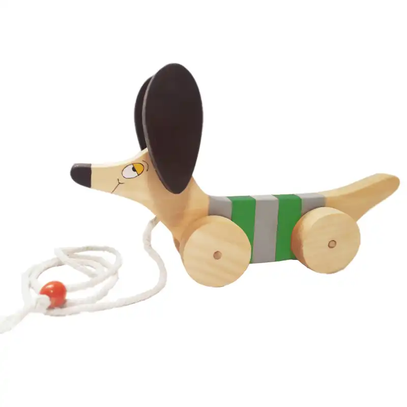 اسباب بازی چوبی مدل سگ کد 02