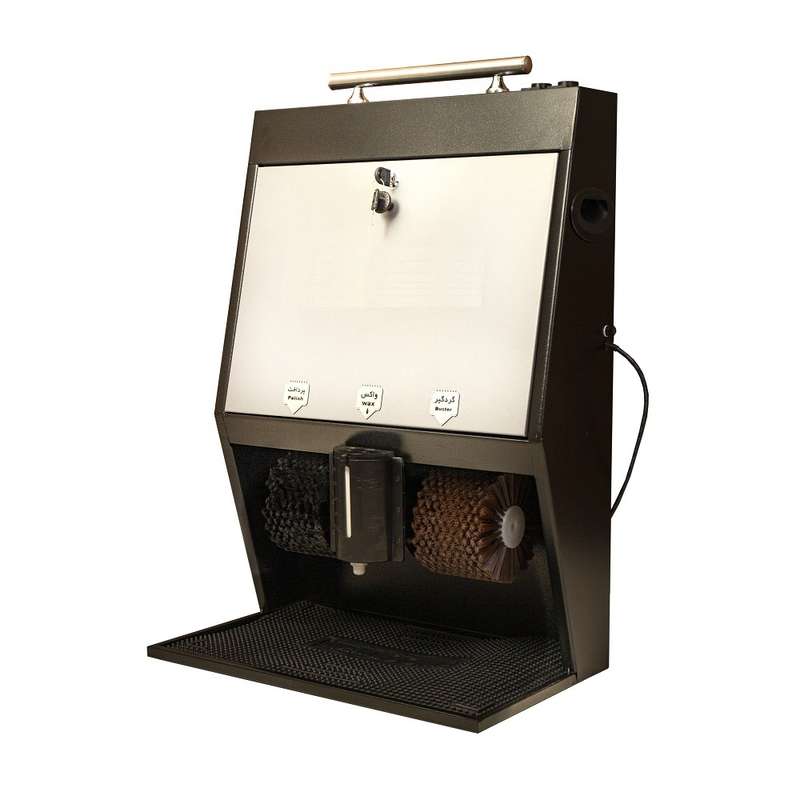 دستگاه واکس زن برقی کفش بوژان صنعت مدل 2 برس