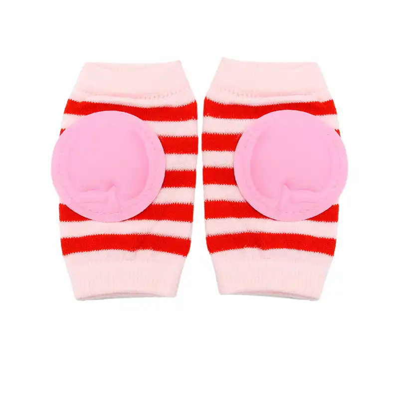 زانوبند کودک طرح سیب مجموعه 2 عددی