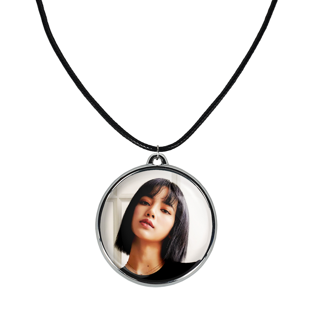 گردنبند خندالو مدل لیسا بلک پینک کد 1426514264