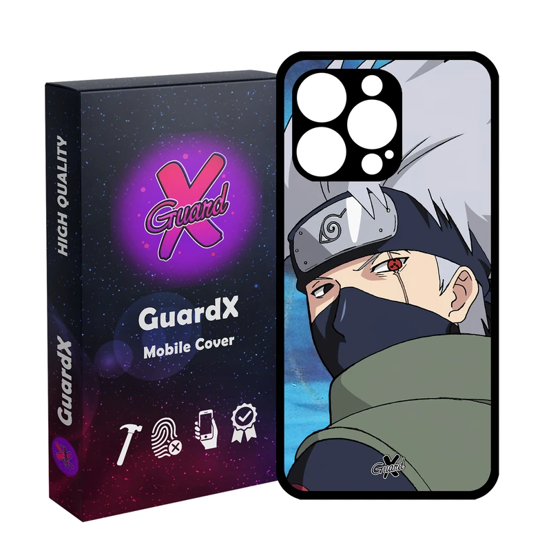 کاور گارد ایکس طرح Kakashi Anime مدل Glass10523 مناسب برای گوشی موبایل اپل iPhone 13 Pro
