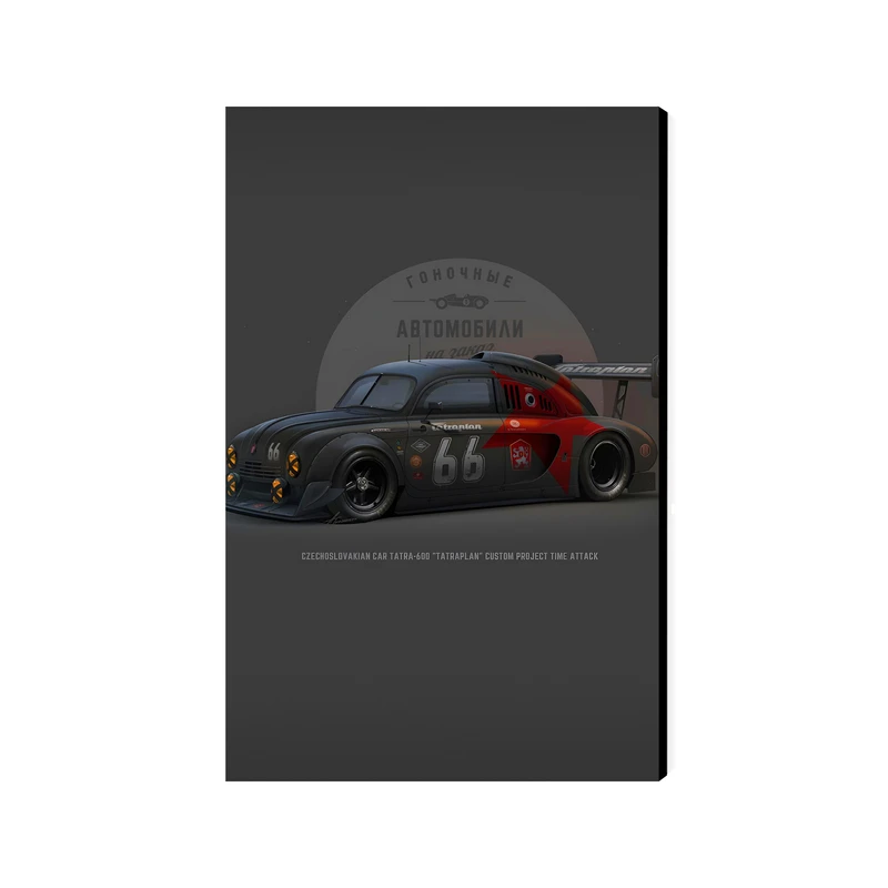 تابلو شاسی عرش مدل فانتزی ماشین اسپرت کد As5325