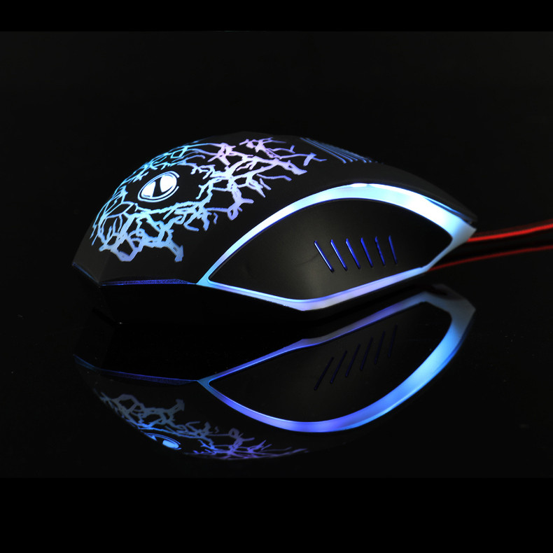 موس مخصوص بازی لایماید مدل RGB-V6 کد GAMING-2024