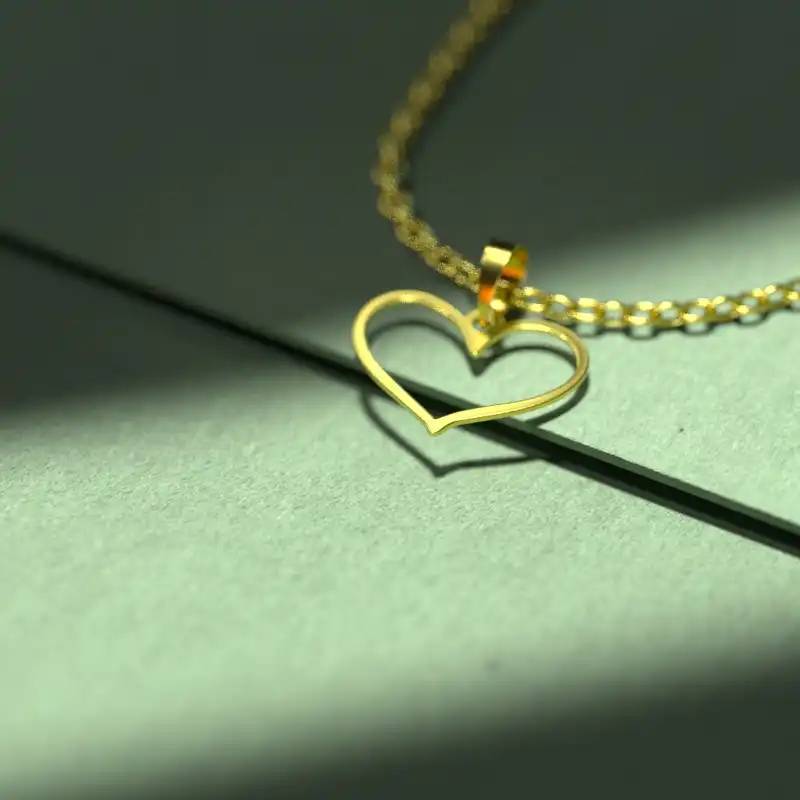 گردنبند طلا 18 عیار زنانه مدوپد مدل اسلیمی کد CA10740