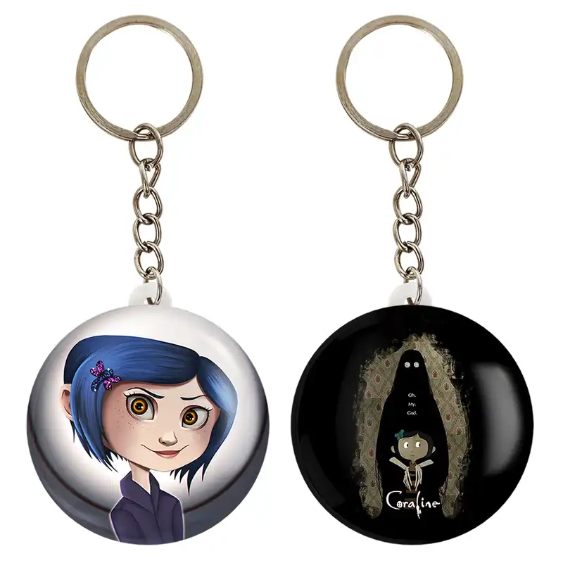 جاکلیدی خندالو مدل کورالاین Coraline کد 2077720784 مجموعه 2 عددی