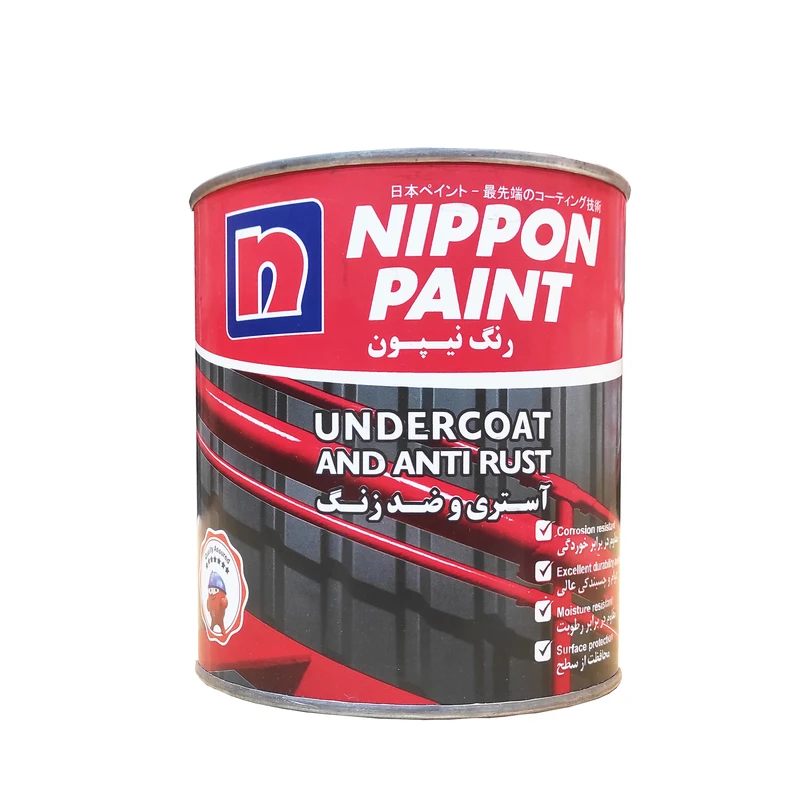 آستری و ضد زنگ طوسی رنگ  نیپون کد 1348 وزن 4 کیلوگرم