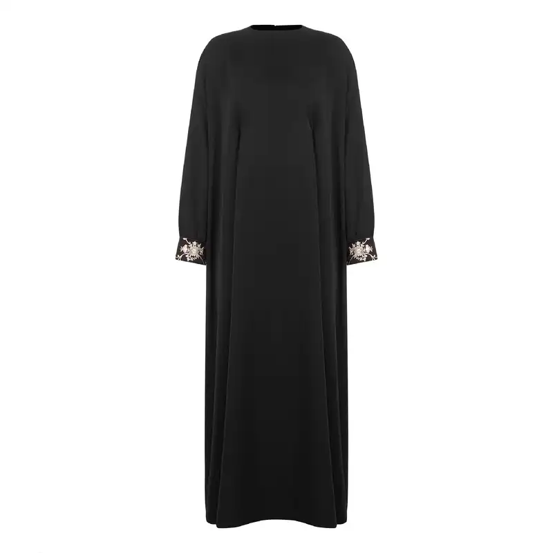 مانتو زنانه مدل عبایی اطلس