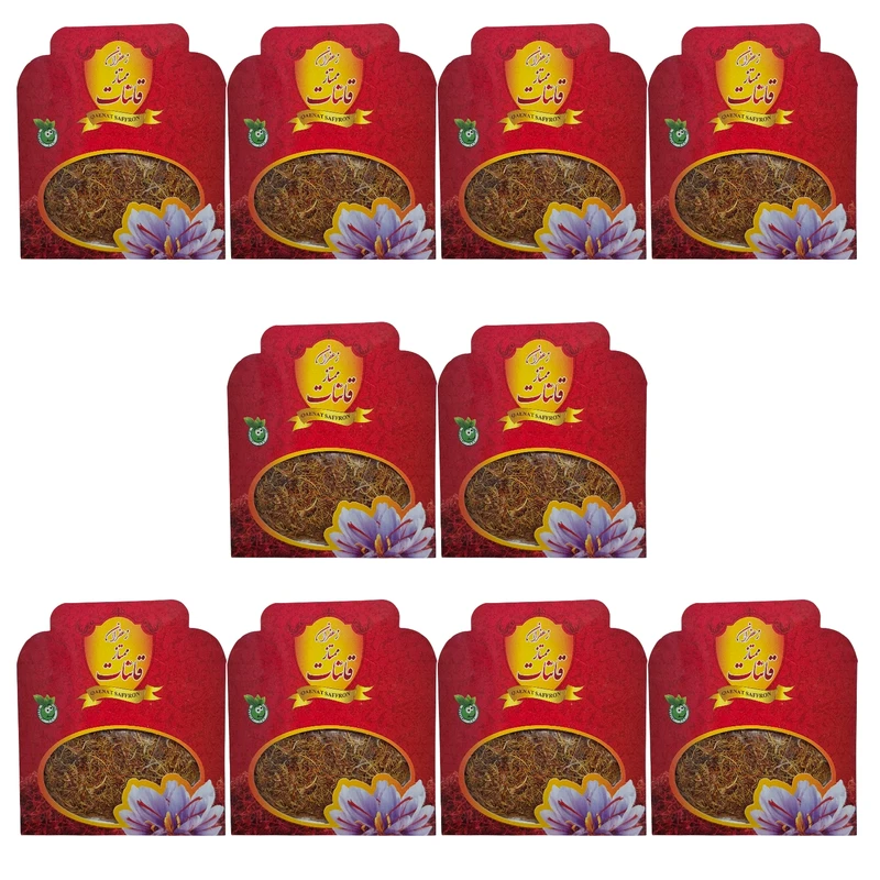 ریشه زعفران - 9 گرم بسته 10 عددی