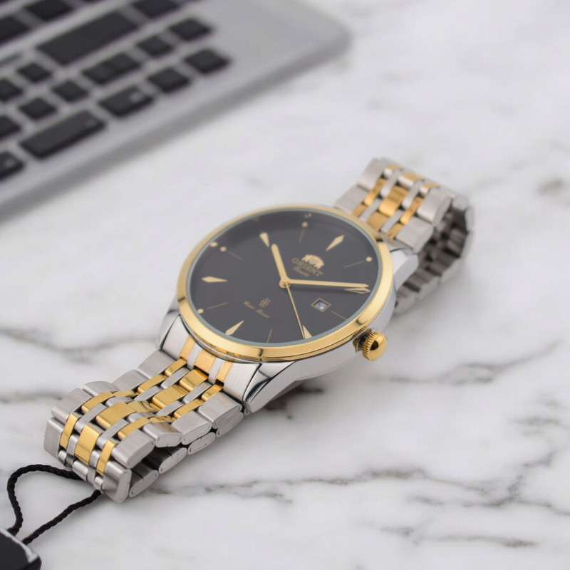 ساعت مچی عقربهای مردانه کوارتز اورینت مدل تک موتوره کد DHM3M