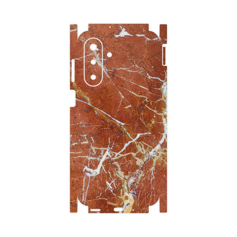 برچسب پوششی ماهوت مدل Red Marble-FullSkin مناسب برای گوشی موبایل سامسونگ Galaxy A17 4G