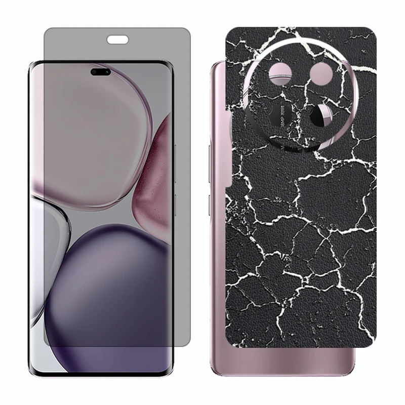 محافظ صفحه نمایش حریم شخصی گلس مدل Together مناسب برای گوشی موبایل آنر X9c به همراه برچسب پوششی