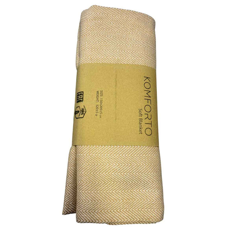 شال مبل مدل کامفورت طرح زیکزاک سایز 205x150