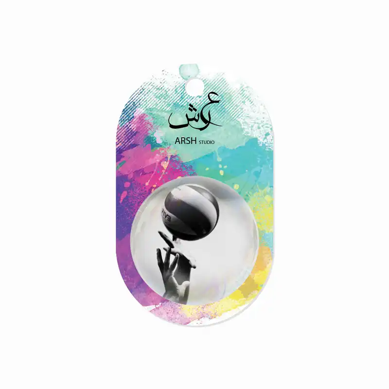 مگنت عرش طرح والیبال کد Asm429